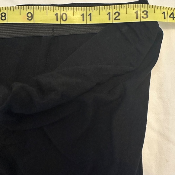 Mango (MNG) Crepe Twist Knot Front Midi Skirt – Black – Size M - Picture 4 of 5